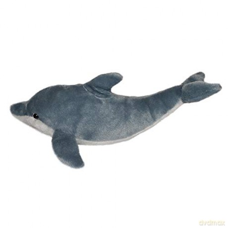 Wild Republic Dolphin Plush Soft Toy, Cuddlekins Cuddly Toys, Gifts for Kids 40 cm