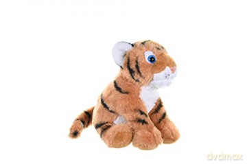 Wild Republic ENT_546033, 20 cm Tiger Baby Plush, Cuddlekins Cuddly Soft Toys, Kids Gifts, Multi-coloured