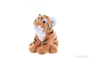 Wild Republic ENT_546033, 20 cm Tiger Baby Plush, Cuddlekins Cuddly Soft Toys, Kids Gifts, Multi-coloured