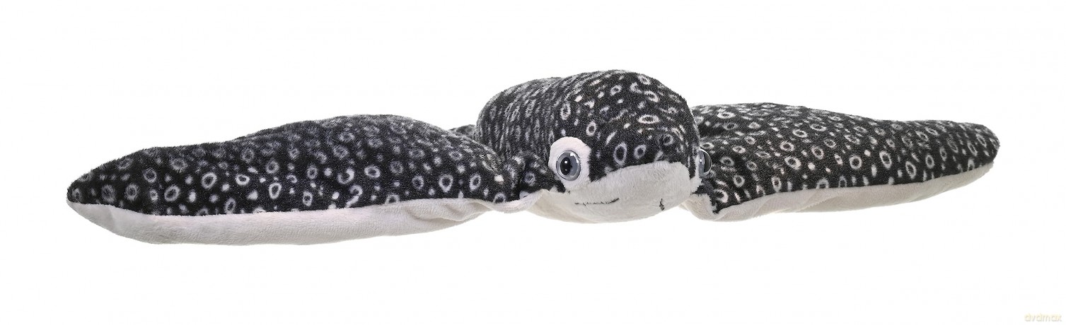 Wild Republic Eagle Ray Plush Soft Toy, Cuddlekins Cuddly Toys, Gifts for Kids 30 cm