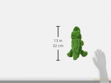 Wild Republic EcoKins Alligator Stuffed Animal 12 inch, Eco Friendly Gifts for Kids, Plush Toy, Handcrafted Using 16 Recycled Plastic Water Bottles
