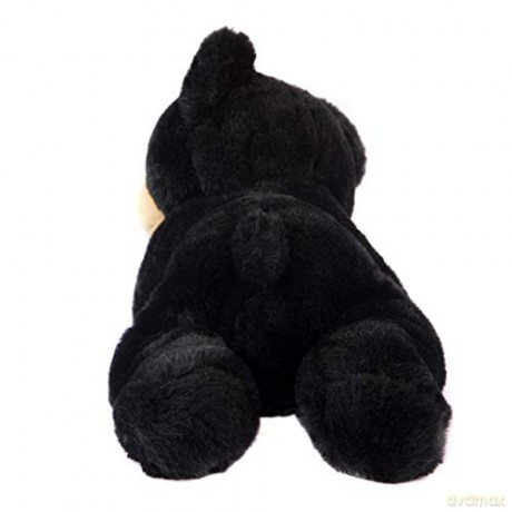 Wild Republic EcoKins Black Bear Stuffed Animal 12 inch, Eco Friendly Gifts for Kids, Plush Toy, Handcrafted Using 16 Recycled Plastic Water Bottles