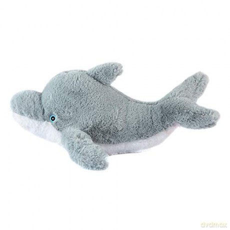 Wild Republic EcoKins Dolphin Stuffed Animal 12 inch, Eco Friendly Gifts for Kids, Plush Toy, Handcrafted Using 16 Recycled Plastic Water Bottles