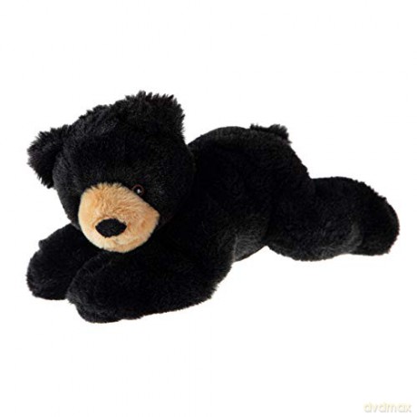 Wild Republic EcoKins Mini Black Bear Stuffed Animal 8 inch, Eco Friendly Gifts for Kids, Plush Toy, Handcrafted Using 7 Recycled Plastic Water Bottles