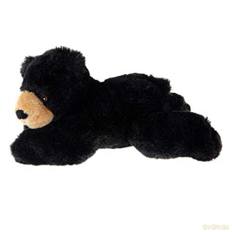 Wild Republic EcoKins Mini Black Bear Stuffed Animal 8 inch, Eco Friendly Gifts for Kids, Plush Toy, Handcrafted Using 7 Recycled Plastic Water Bottles