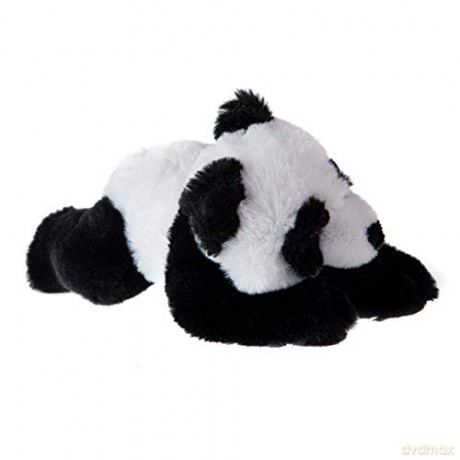 Wild Republic EcoKins Mini Panda Stuffed Animal 8 inch, Eco Friendly Gifts for Kids, Plush Toy, Handcrafted Using 7 Recycled Plastic Water Bottles