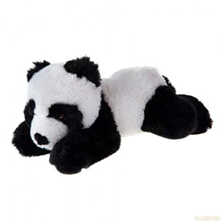 Wild Republic EcoKins Mini Panda Stuffed Animal 8 inch, Eco Friendly Gifts for Kids, Plush Toy, Handcrafted Using 7 Recycled Plastic Water Bottles
