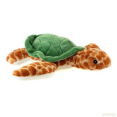 Wild Republic EcoKins Mini Sea Turtle Stuffed Animal 8 inch, Eco Friendly Gifts for Kids, Plush Toy, Handcrafted Using 7 Recycled Plastic Water Bottles
