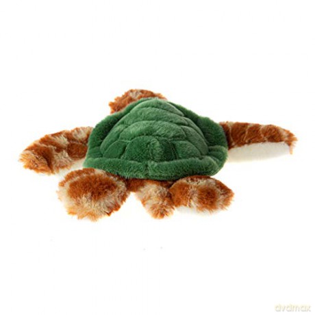 Wild Republic EcoKins Mini Sea Turtle Stuffed Animal 8 inch, Eco Friendly Gifts for Kids, Plush Toy, Handcrafted Using 7 Recycled Plastic Water Bottles