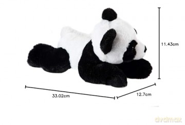 Wild Republic EcoKins Panda Stuffed Animal 12 inch, Eco Friendly Gifts for Kids, Plush Toy, Handcrafted Using 16 Recycled Plastic Water Bottles