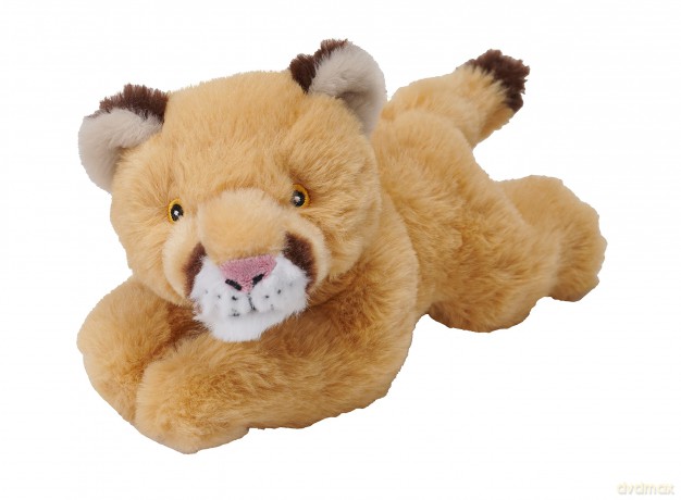 Wild Republic Ecokins Mini, Mountain Lion, Stuffed Animal, 8 inches, Gift for Kids, Plush Toy, Made from Spun Recycled Water Bottles, Eco Friendly, Child's Room Decor