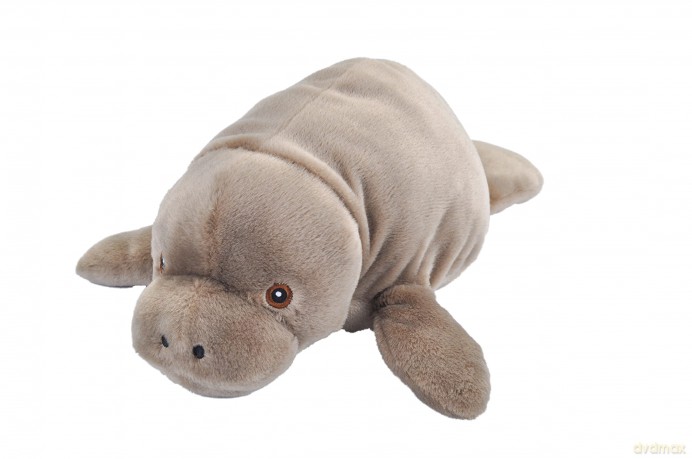 Wild Republic Ecokins, Manatee, Stuffed Animal, 12 inches, Gift for Kids, Plush Toy, Made from Spun Recycled Water Bottles, Eco Friendly, Child's Room Decor
