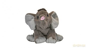 Wild Republic Elephant Baby Plush Soft Toy, Cuddlekins Cuddly Toys, Gifts for Kids 30 cm