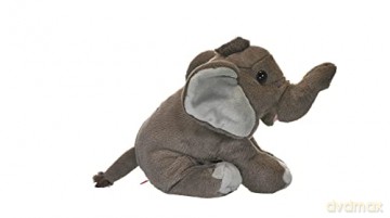 Wild Republic Elephant Baby Plush Soft Toy, Cuddlekins Cuddly Toys, Gifts for Kids 30 cm