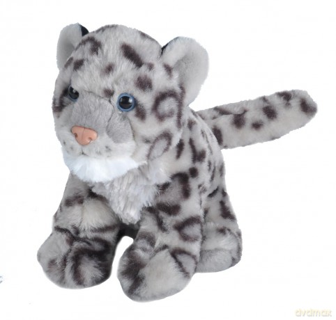 Wild Republic Europe 10848 Wild Republic Snow Leopard Plush Soft, Cuddlekins Cuddly Toys, Gifts for Kids 20cm