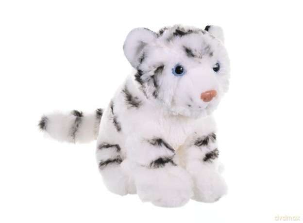 Wild Republic Europe 10851 Wild Republic White Tiger Baby Plush Soft, Cuddlekins Cuddly Toys, Gifts for Kids 20cm