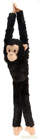 Wild Republic Europe 51 cm Hanging Monkey Chimpanzee Plush Toy