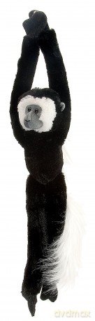 Wild Republic Europe 51 cm Hanging Monkey Colobus Plush Toy
