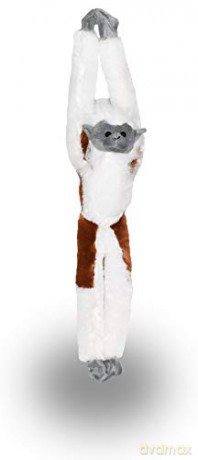 Wild Republic Europe 51 cm Hanging Monkey Cotton Top Tamarin Plush Toy