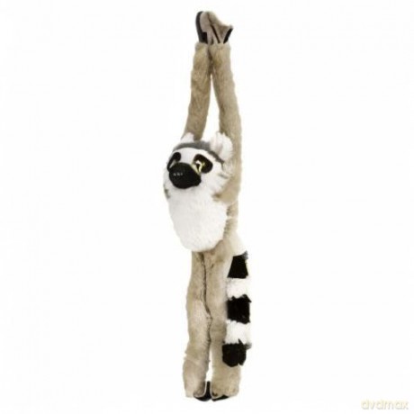 Wild Republic Europe 51 cm Hanging Monkey Ring Tailed Lemur Plush Toy