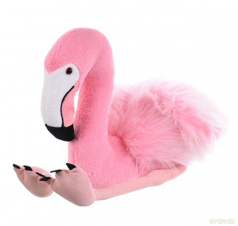 Wild Republic Flamingo Plush Soft Toy, Cuddlekins Cuddly Toys, Gifts for Kids 30cm