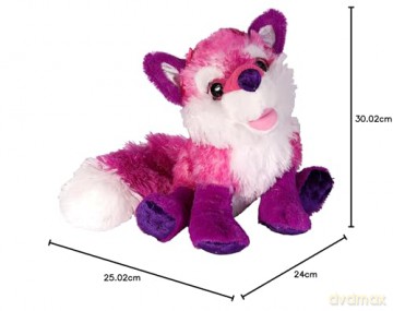 Wild Republic Fox Plush, Stuffed Animal, Plush Toy, Gifts for Kids, Sweet and Sassy 12 Inches