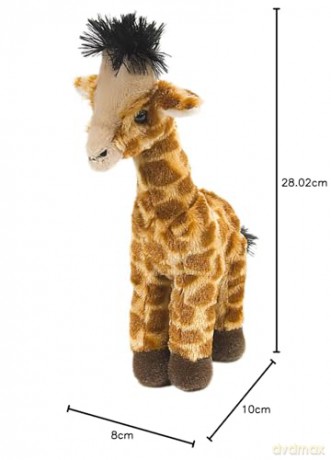 Wild Republic Giraffe Baby Plush, Stuffed Animal, Plush Toy, Gifts Kids, Cuddlekins 8 Inches