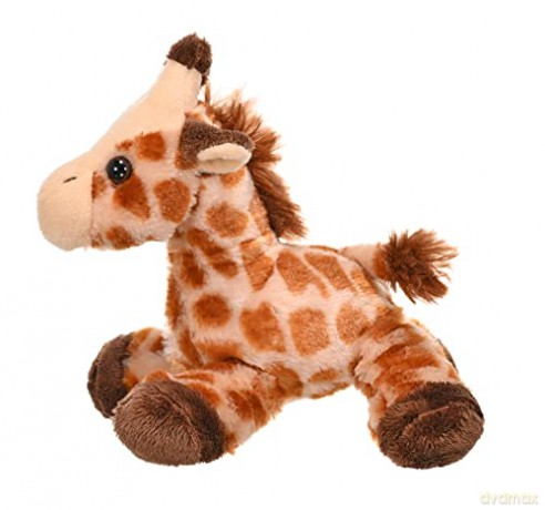 Wild Republic Giraffe Plush, Stuffed Animal, Plush Toy, Gifts for Kids, Hug'Ems, 7 Inches