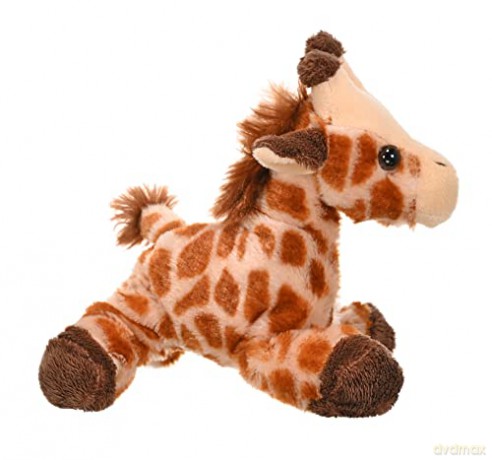 Wild Republic Giraffe Plush, Stuffed Animal, Plush Toy, Gifts for Kids, Hug'Ems, 7 Inches