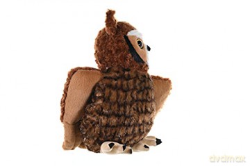 Wild Republic Great Horned Owl Plush Soft Toy, Cuddlekins Cuddly Toys, Gifts for Kids 30 cm