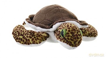 Wild Republic Green Sea Turtle Plush Soft Toy, Cuddlekins Cuddly Toys, Gifts for Kids 30 cm