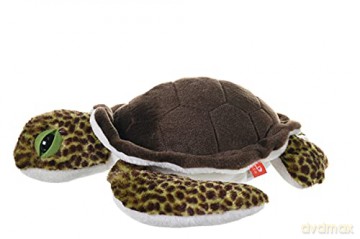 Wild Republic Green Sea Turtle Plush Soft Toy, Cuddlekins Cuddly Toys, Gifts for Kids 30 cm