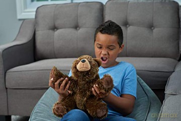 Wild Republic Grizzly Bear Plush Soft Toy, Cuddlekins Cuddly Toys, Gifts for Kids 30 cm