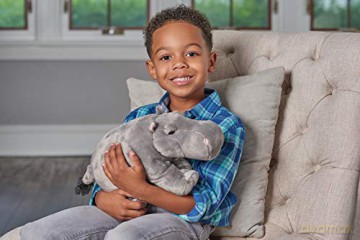 Wild Republic Hippo Plush Soft Toy, Cuddlekins Cuddly Toys, Gifts for Kids 30 cm