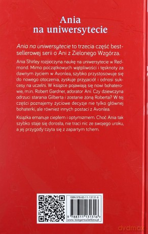 Ania na uniwersytecie [KSIĄŻKA]