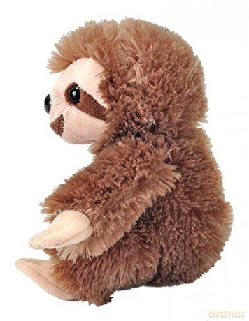 Wild Republic Hugems Soft Toy, Gifts for Kids, Sloth Cuddly Toy 18cm