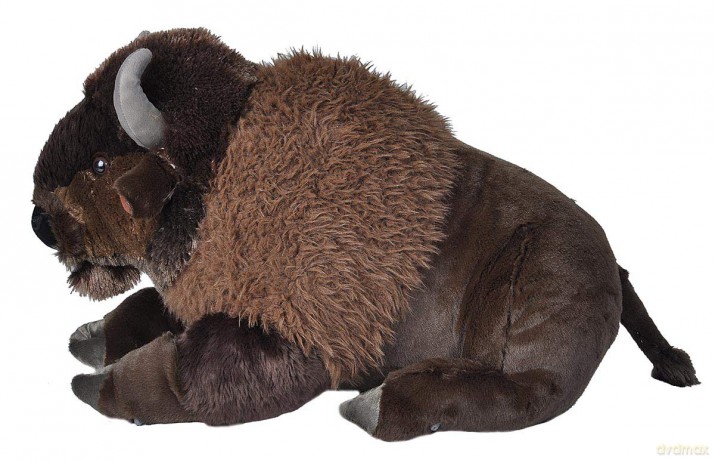 Wild Republic Jumbo Bison Giant Plush Soft Toy, Gifts for Kids, 76 cm