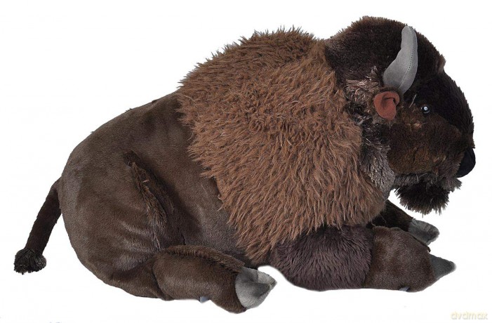 Wild Republic Jumbo Bison Giant Plush Soft Toy, Gifts for Kids, 76 cm