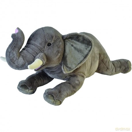 Wild Republic Jumbo Elephant Giant Plush Soft Toy, Gifts for Kids, 76 cm