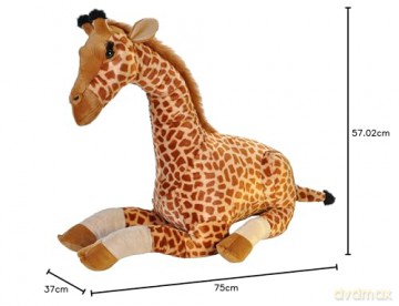Wild Republic Jumbo Giraffe Giant Plush Soft Toy, Gifts for Kids, 76 cm