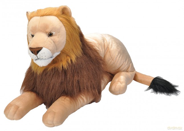Wild Republic Jumbo Lion Giant Plush Soft Toy, Gifts for Kids, 76 cm