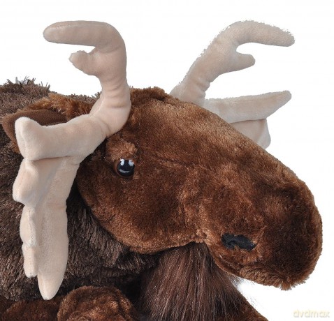 Wild Republic Jumbo Moose Giant Plush Soft Toy, Gifts for Kids, 76 cm