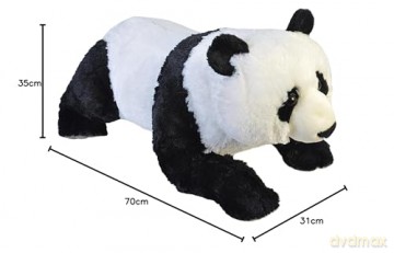 Wild Republic Jumbo Panda Giant Plush Soft Toy, Gifts for Kids, 76 cm