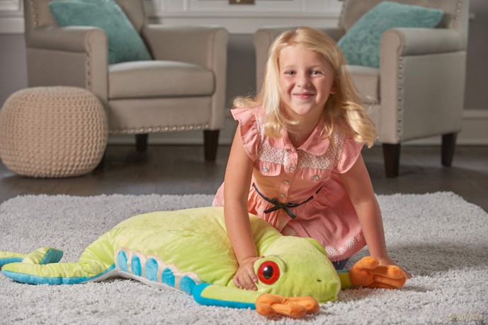 Wild Republic Jumbo Red Eyed Tree Frog Giant Plush Soft Toy, Gifts for Kids, 76 cm