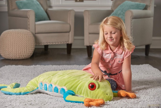 Wild Republic Jumbo Red Eyed Tree Frog Giant Plush Soft Toy, Gifts for Kids, 76 cm