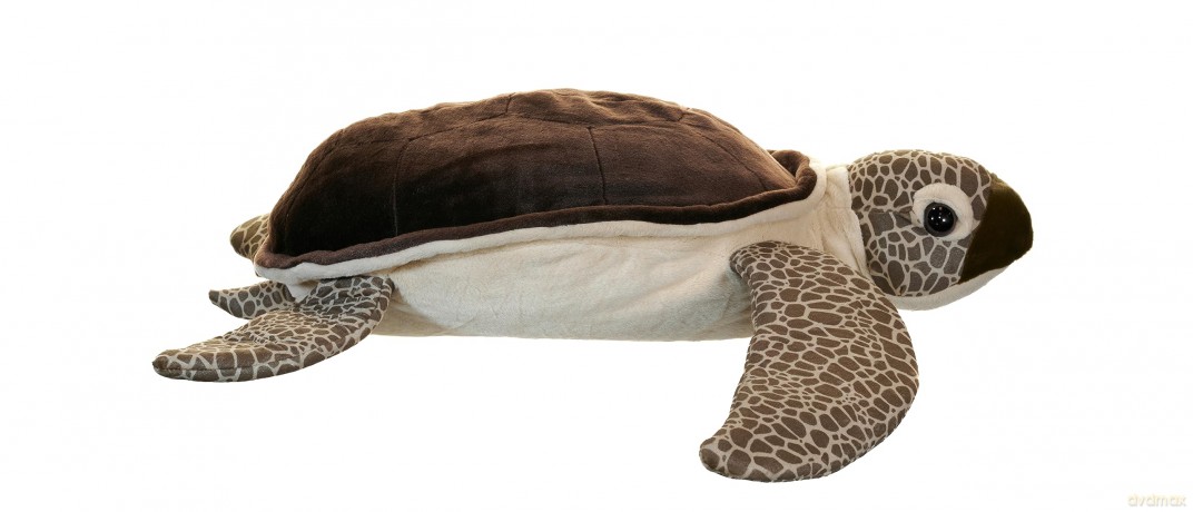 Wild Republic Jumbo Sea Turtle Giant Plush Soft Toy, Gifts for Kids, 76 cm