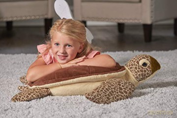 Wild Republic Jumbo Sea Turtle Giant Plush Soft Toy, Gifts for Kids, 76 cm