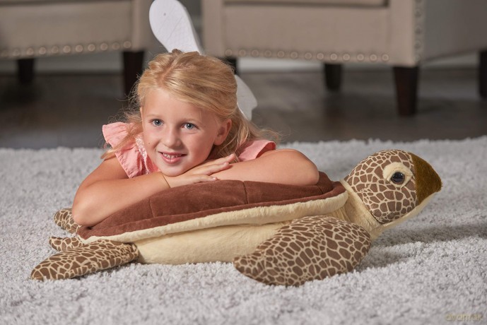 Wild Republic Jumbo Sea Turtle Giant Plush Soft Toy, Gifts for Kids, 76 cm