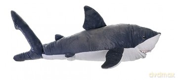 Wild Republic Jumbo Shark Giant Plush Soft Toy, Gifts for Kids, 76 cm