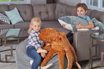 Wild Republic Jumbo Shark Giant Plush Soft Toy, Gifts for Kids, 76 cm